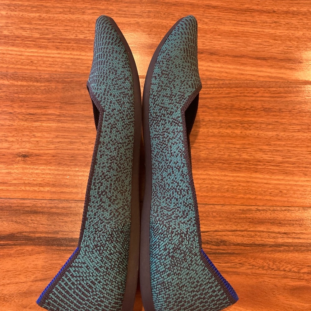 Rothys spruce python pointed size 7.5 woman’s fla… - image 4